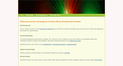 Desktop Screenshot of junge-forscher.de